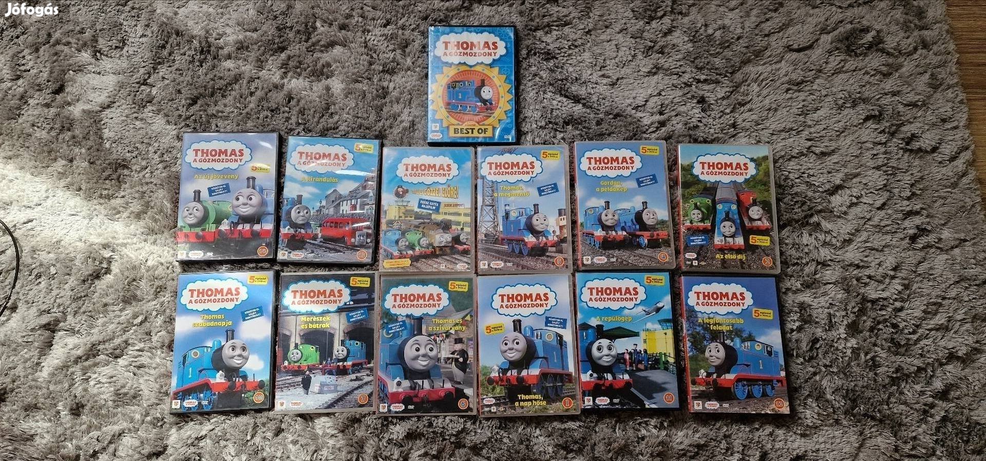 Thomas a Gőzmozdony DvD