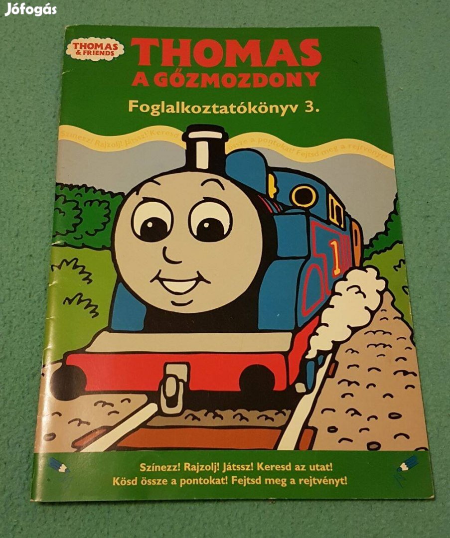 Thomas a gőzmozdony Foglalkoztatókönyv 3