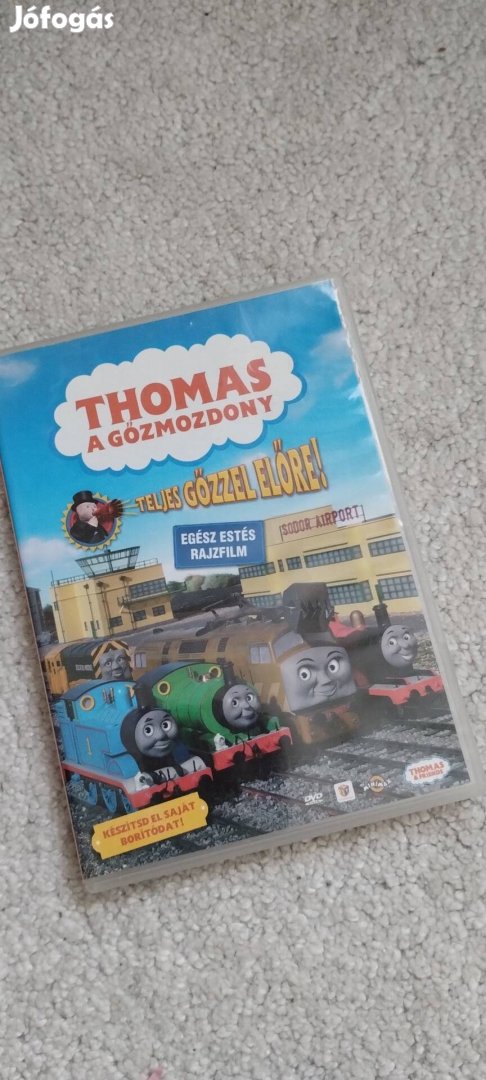 Thomas a gőzmozdony, mese dvd, egész estés mesefilm 