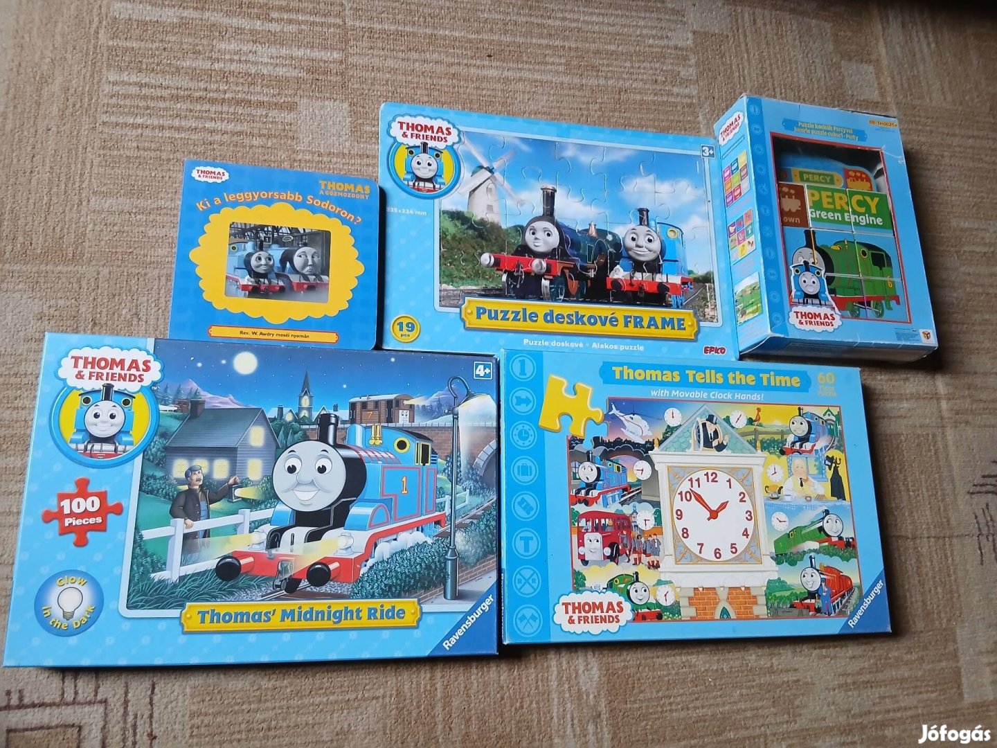 Thomas-os csomag eladó.