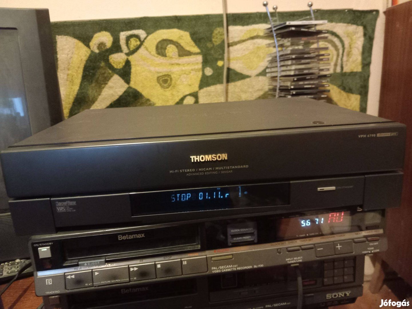 Thompson VPH6790 HIFI STEREO VHS Videomagnó