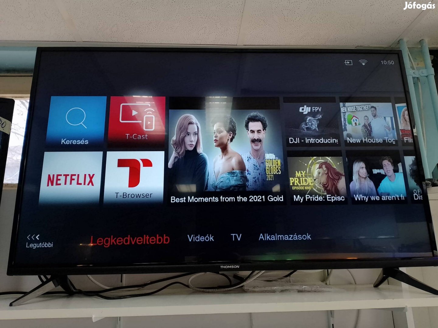 Thomson 43UD6336 Ultra HD Smart LED tv USB wifi garancia 