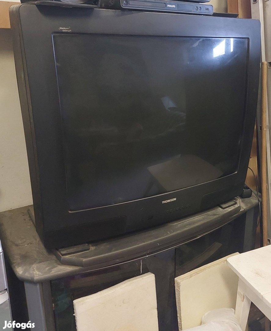 Thomson 90 cm átmérőjű TV, állvánnyal együtt