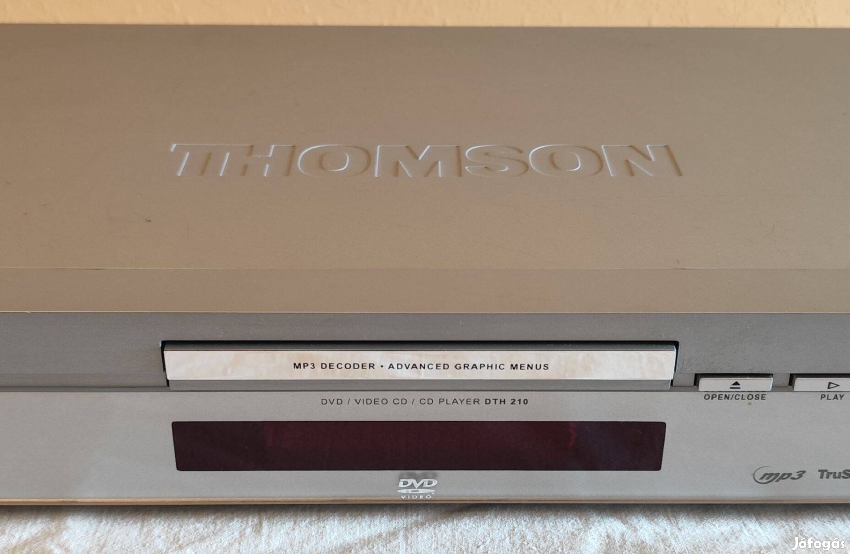 Thomson DTH 210 CD/ DVD lejátszó Hibás, alkatrésznek eladó