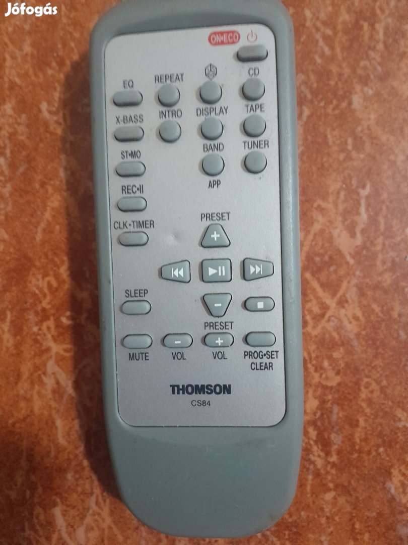Thomson hifi torony távvezérlő