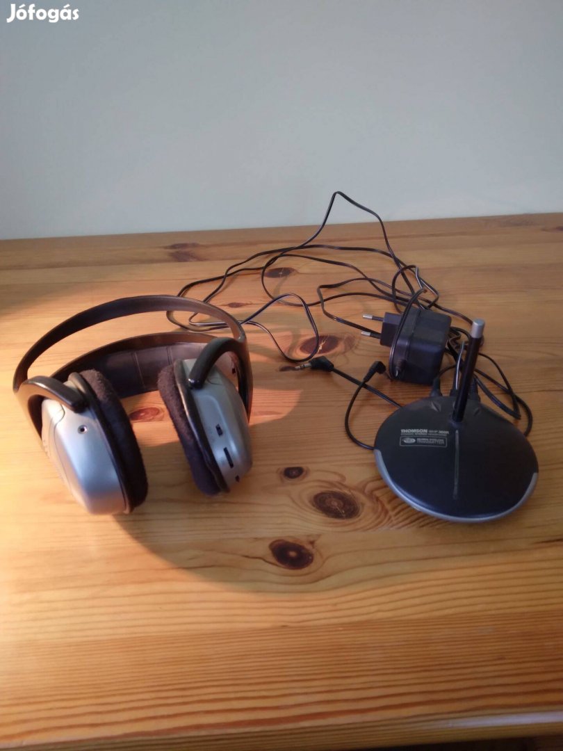 Thomson whp 360r dynamic stereo headphone fejhallgató