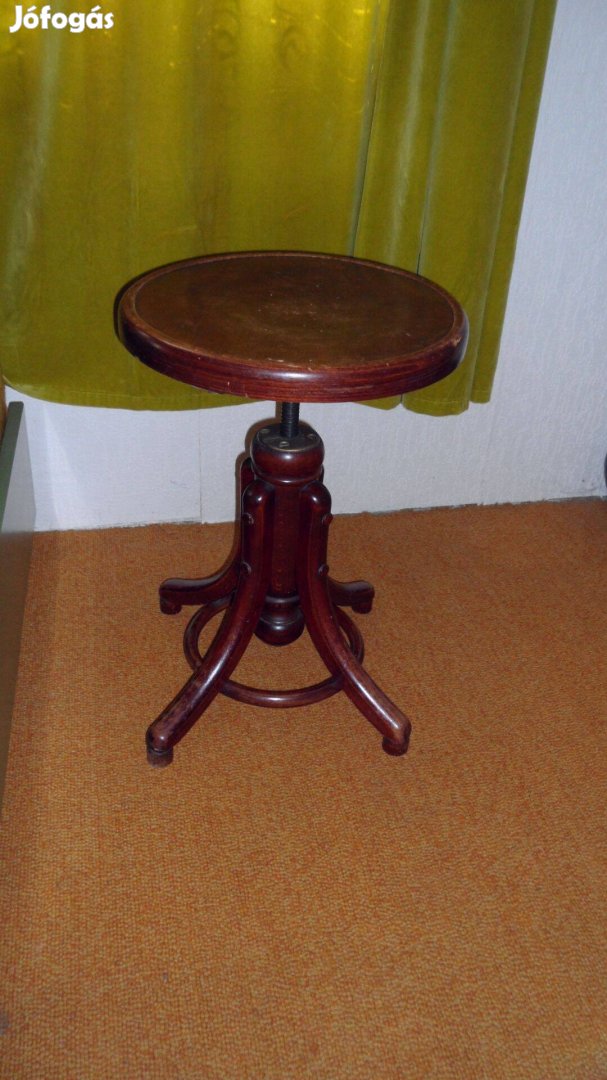 Thonet antik német forgó zongoraszék szék (bárszék) hibátlan !