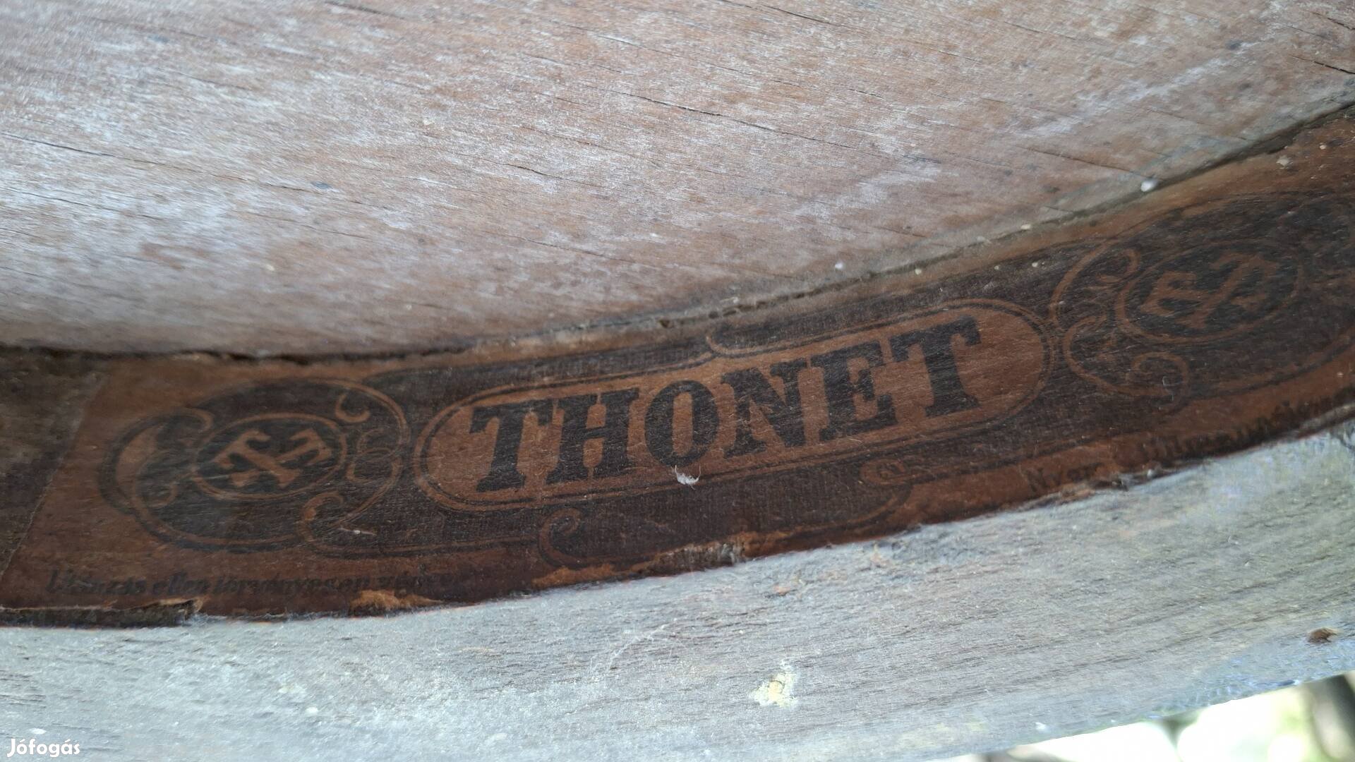 Thonet szék. Jelzett, eredeti.