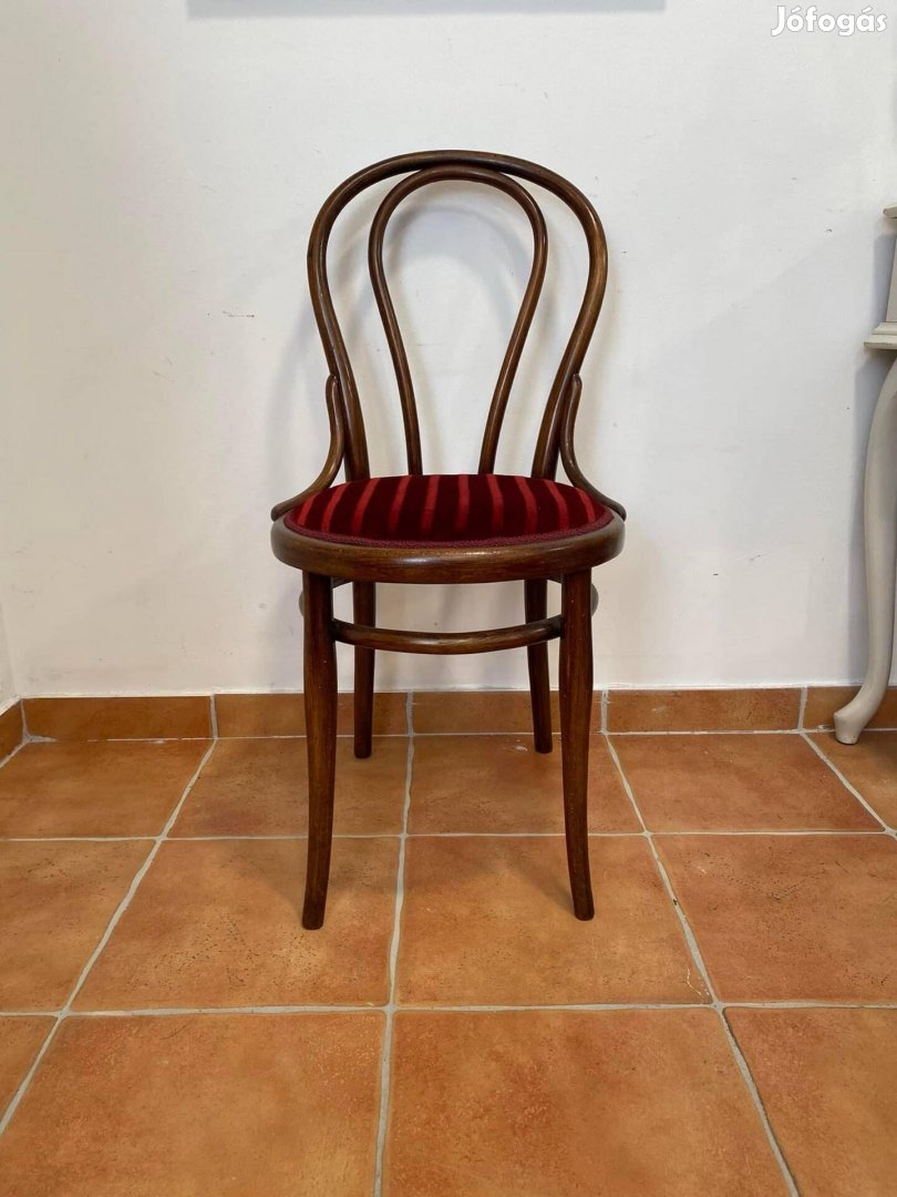 Thonet szék plüss huzattal