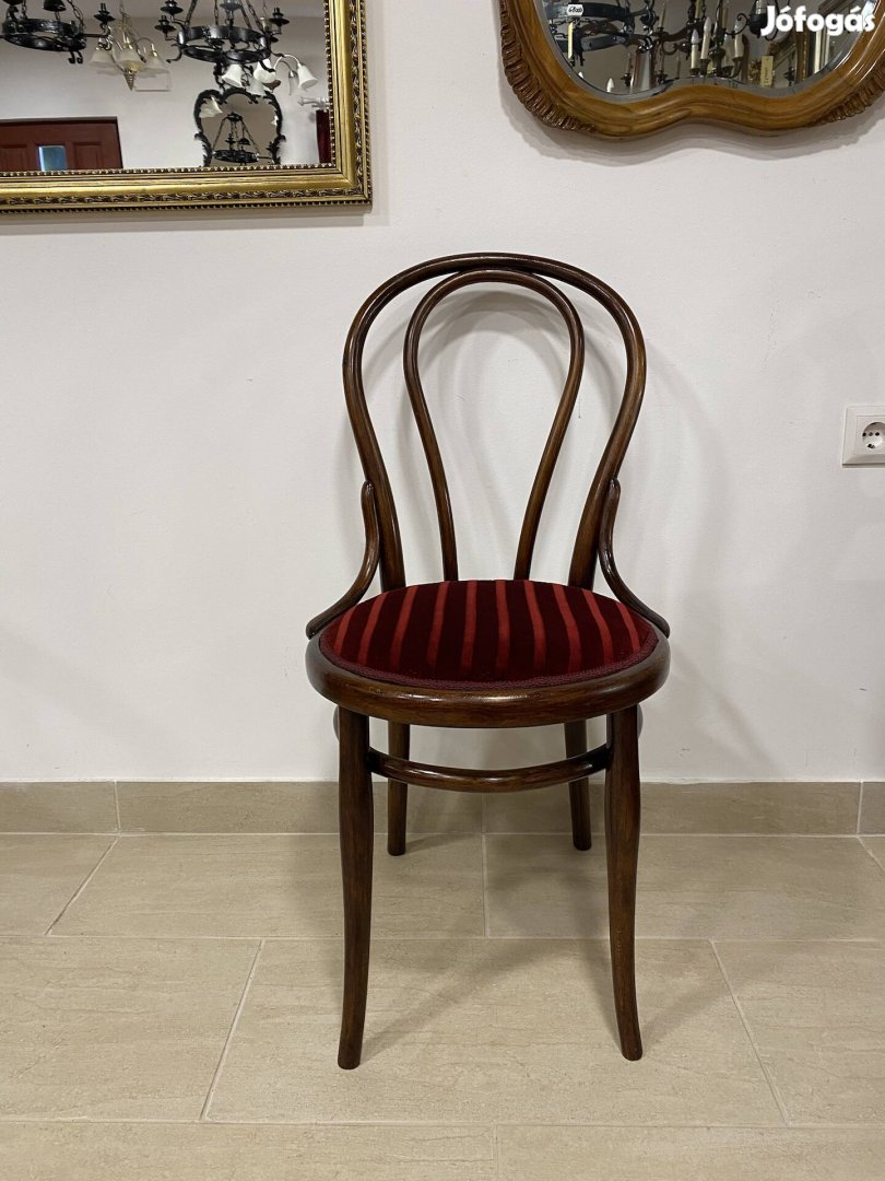 Thonet szék plüss huzattal