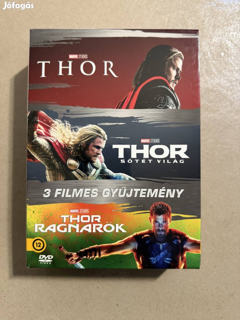 Thor trilógia diszdobozos dvd