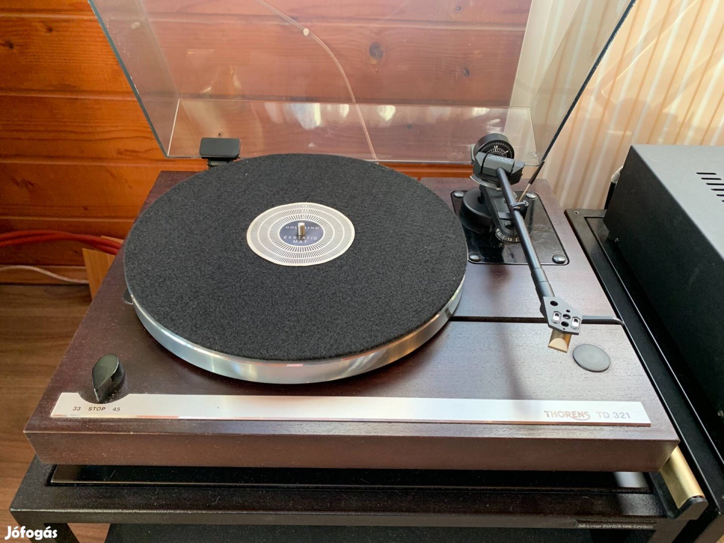 Thorens TD321 lemezjátszó MC hangszedővel igényesnek eladó