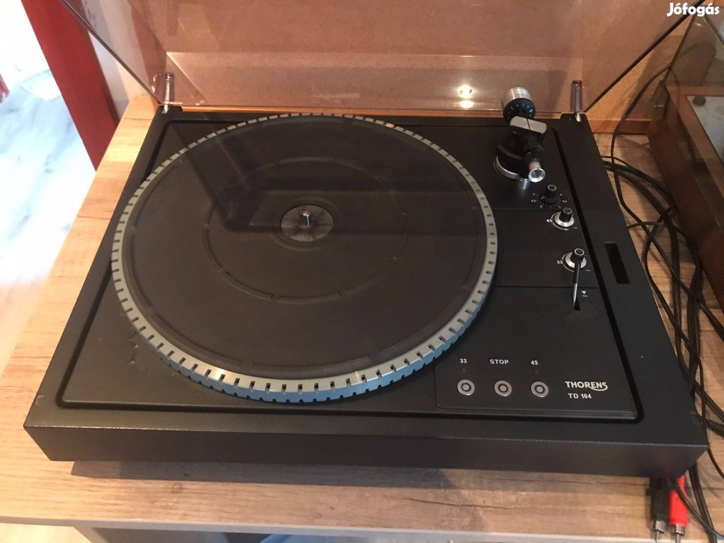 Thorens TD 104 lemezjátszó/futómű