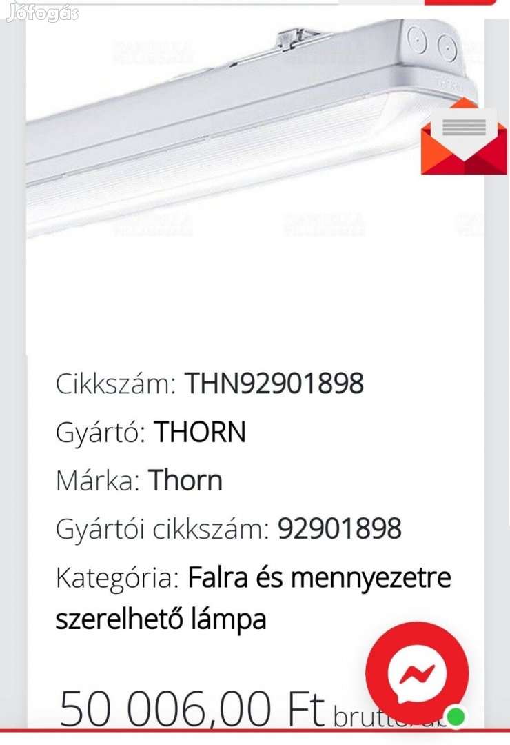 Thorn aqfpro 6400-830 led fénycsőarmatúra eladó!