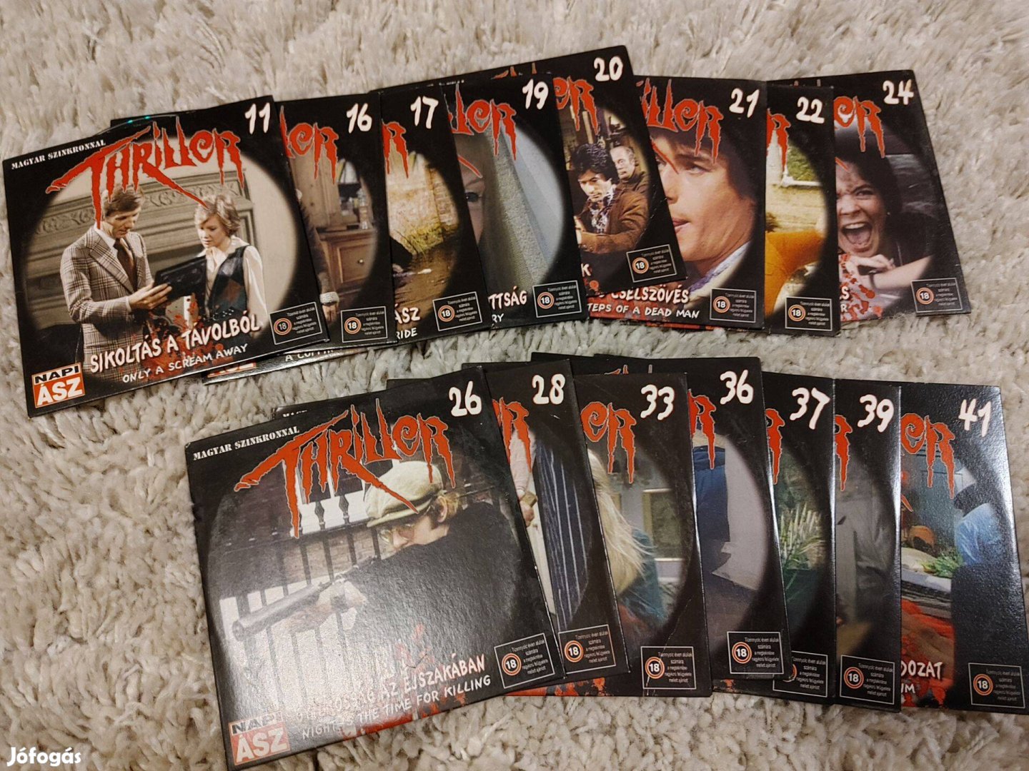 Thriller papirtokos dvd filmsorozat 900Ftdb