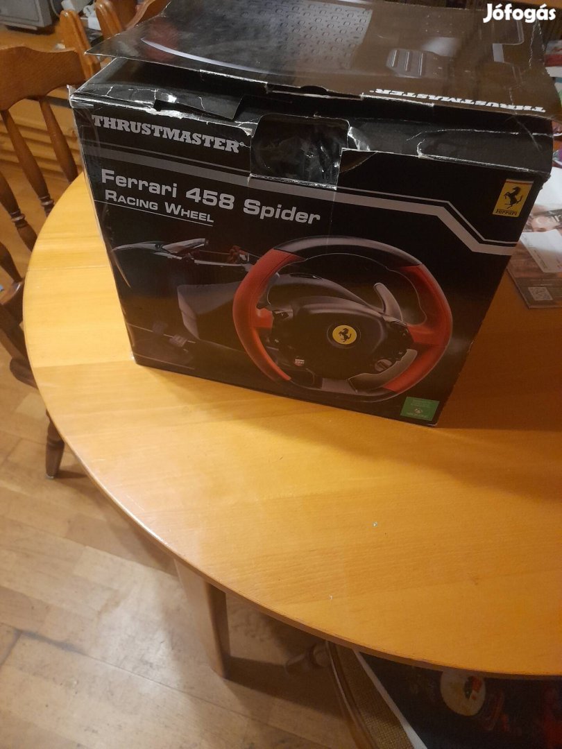 Thrustmaster Ferrari 458 Spider Kormány+Pedálszet