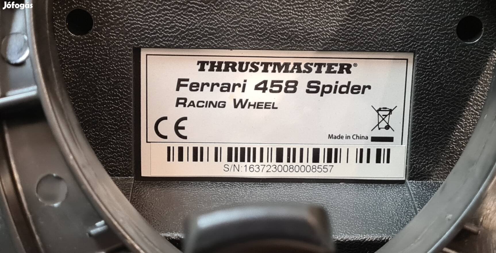 Thrustmaster Ferrari 458 Spider kormány - Xbox - jó állapot