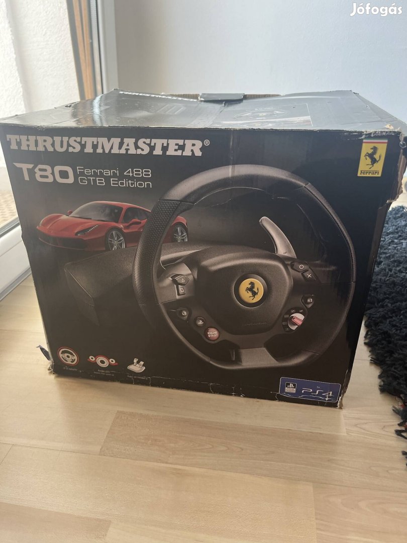 Thrustmaster Racing Wheel and pedals T80 Ferrari 488 GTB Edition 