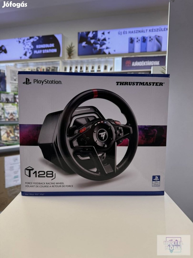 Thrustmaster T128 Kormány PS4/PS5/PC