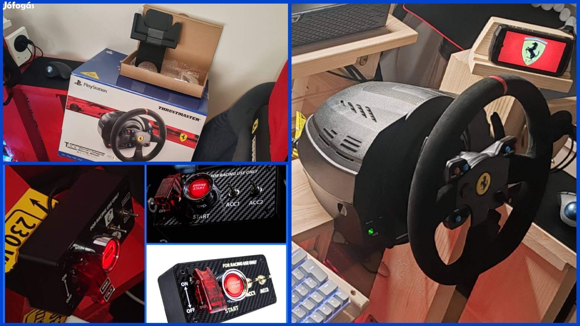 Thrustmaster T300 ferrari Edition ps5pc!