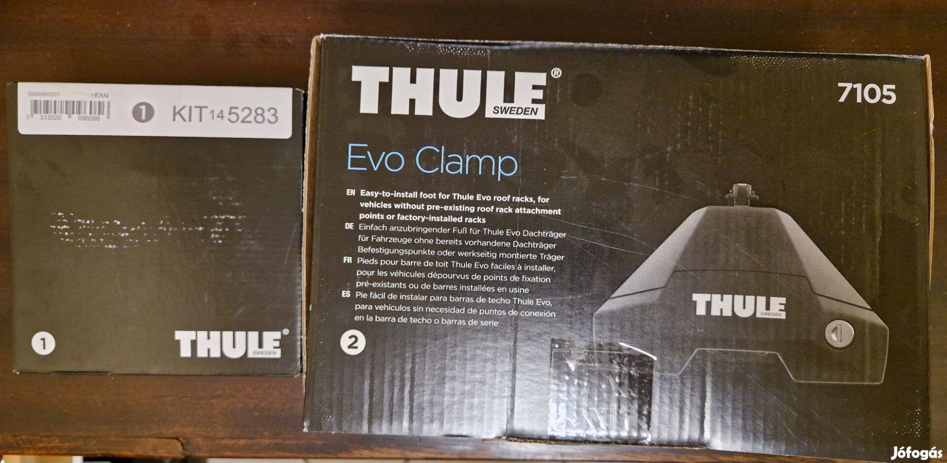 Thule 7105 talp es Thule KIT 5283 szerelo keszlet