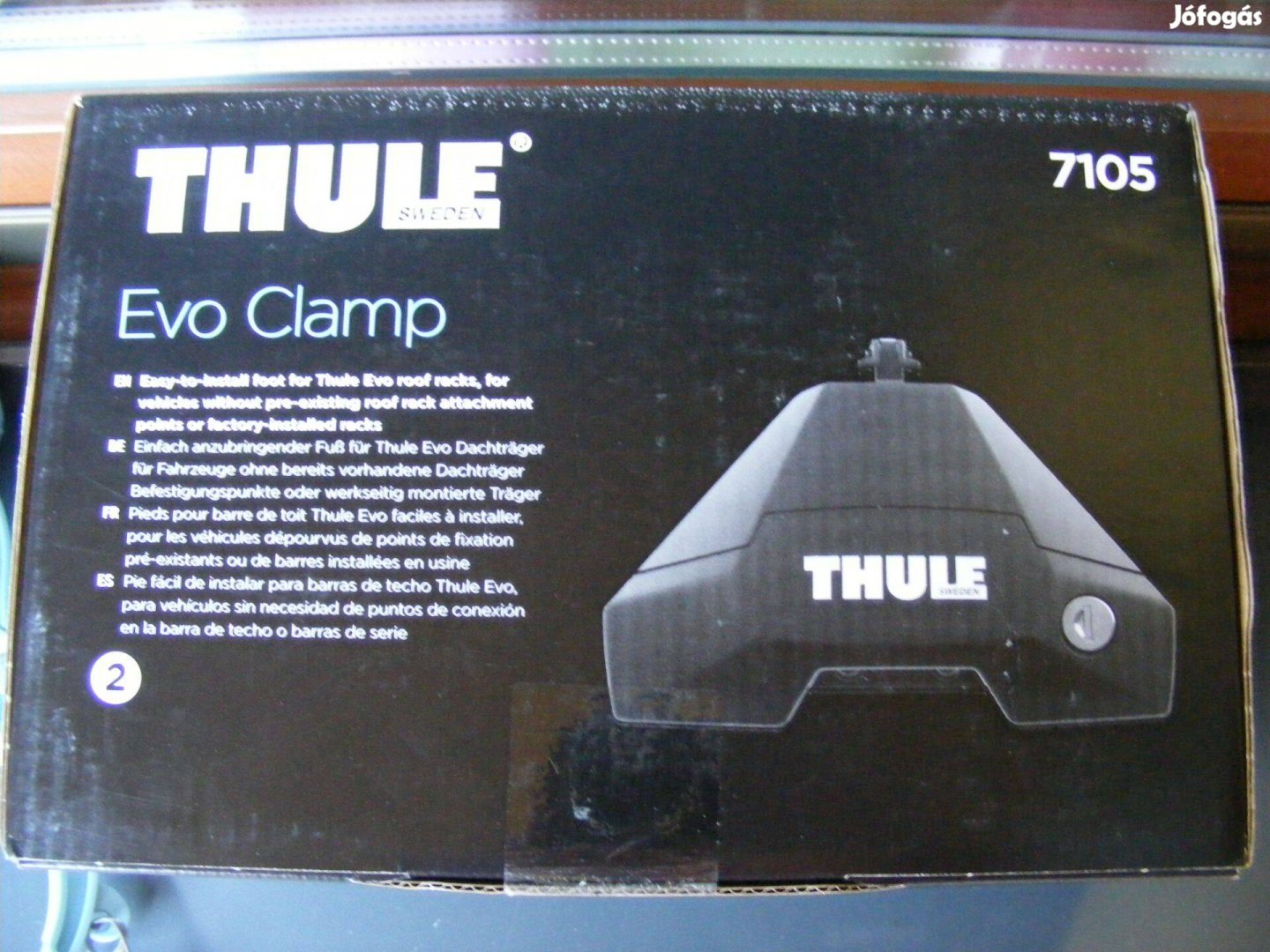 Thule 7105 talpszett, tetőcsomagtartó, Új