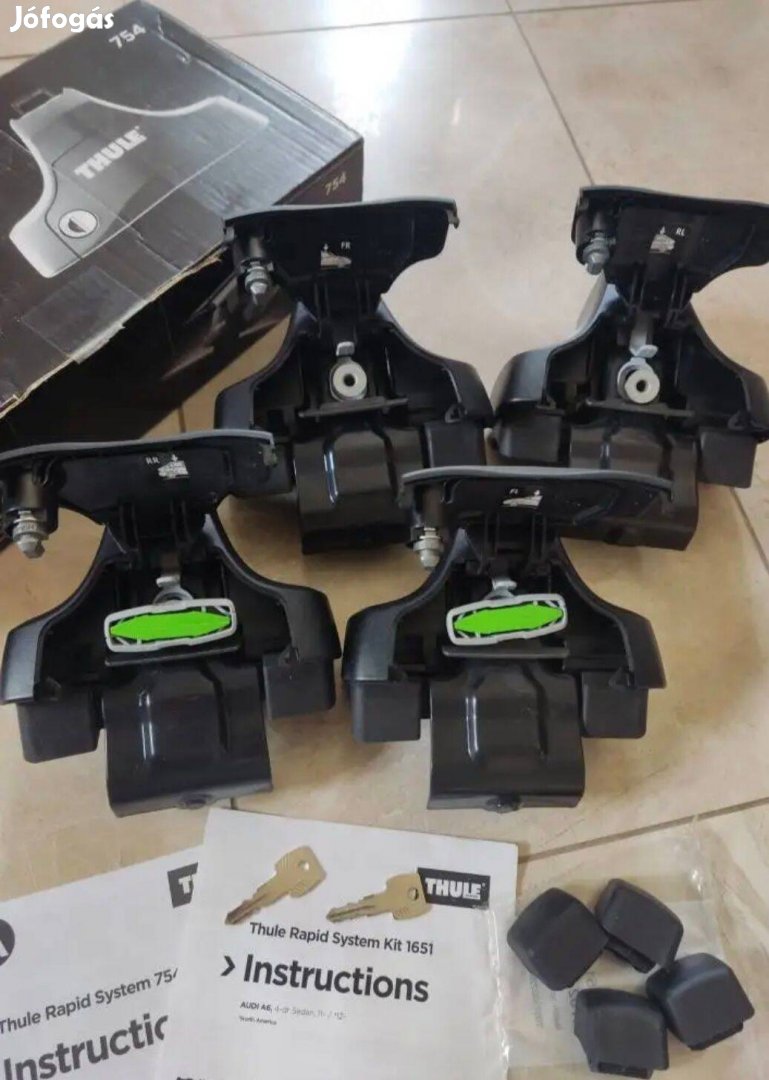 Thule 754 talpszett és 1651 KIT újszerű