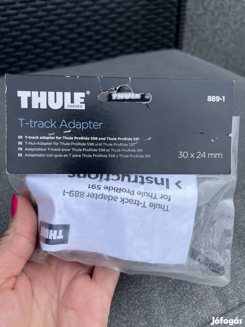 Thule 889-1 kerékpártartó T-adapter