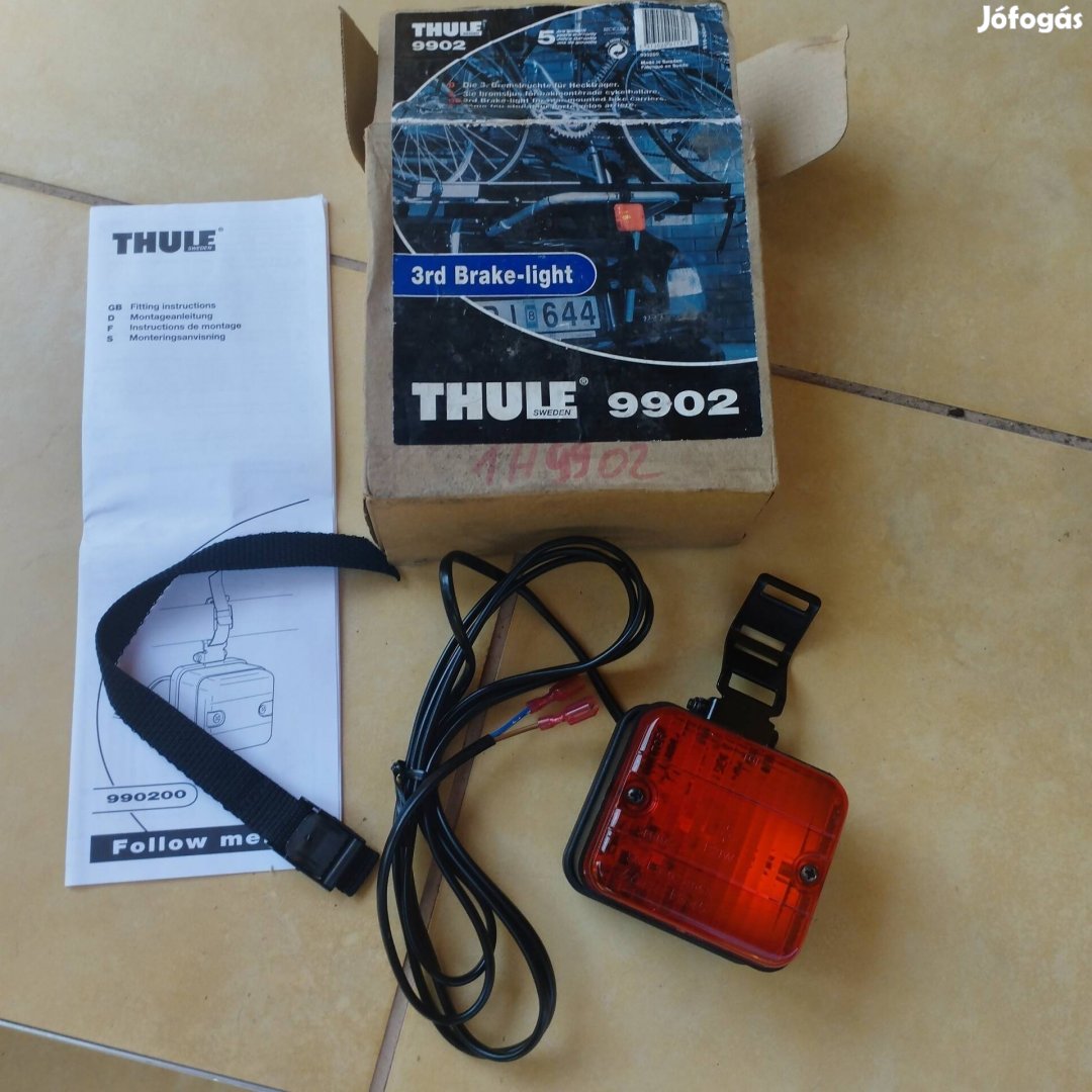 Thule 9902 kerékpár szállító tartó pótféklámpa