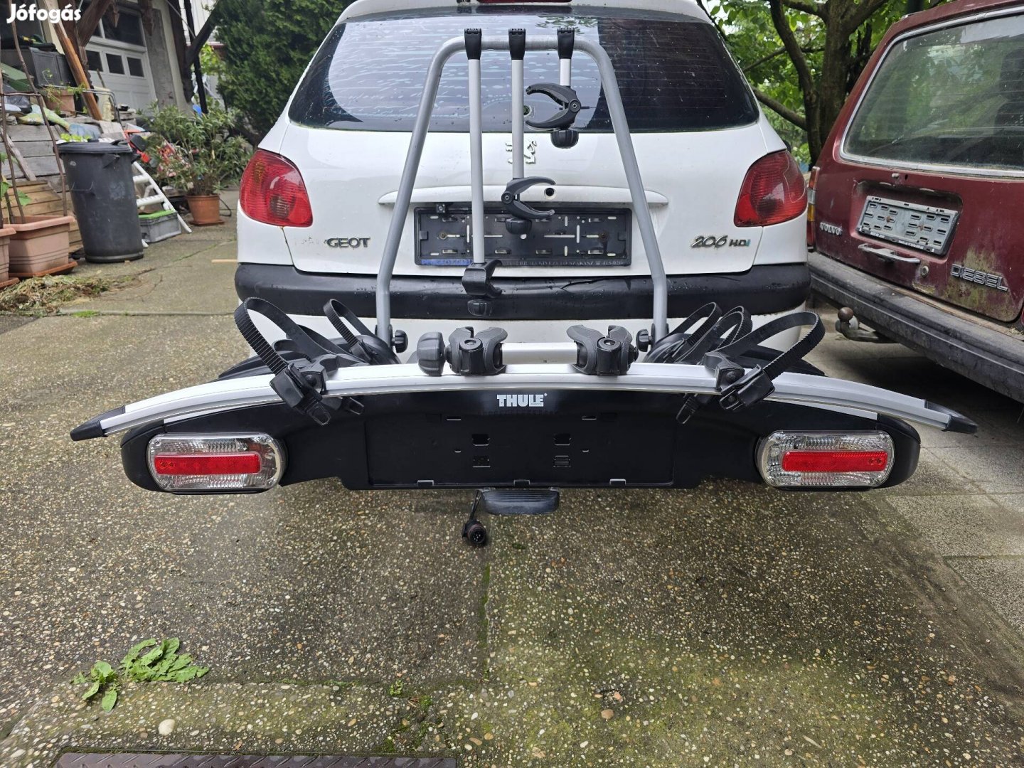Thule Euroclassic G6 LED 929 4-es kerékpárszállító