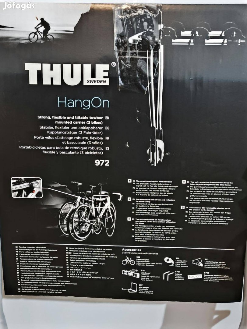 Thule Hangon 972 - vonohorogra szerelhető kerékpártartó