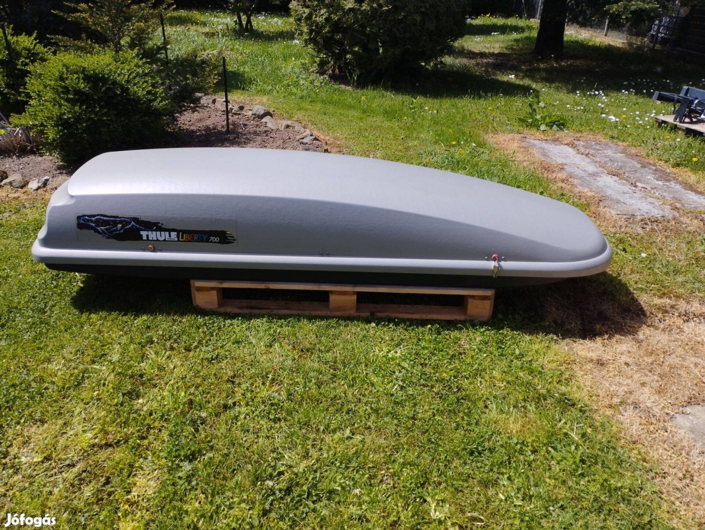 Thule Liberty 700 nagyméretű 450l es tetőbox horgászbox