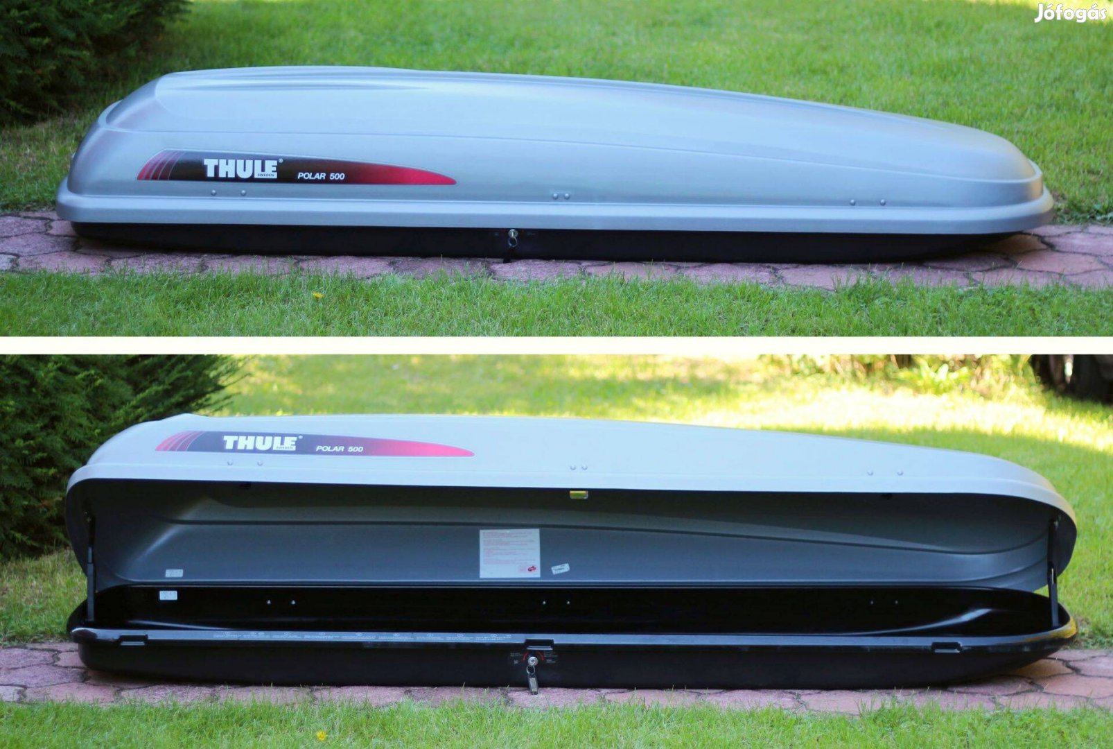 Thule Polar 500 tetőbox síbox (Budapest.II.ker) új állapotú