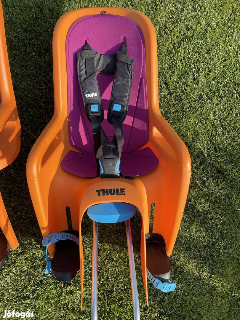 Thule Ridealong 1 rézvirág-sárga kerékpáros gyerekülés