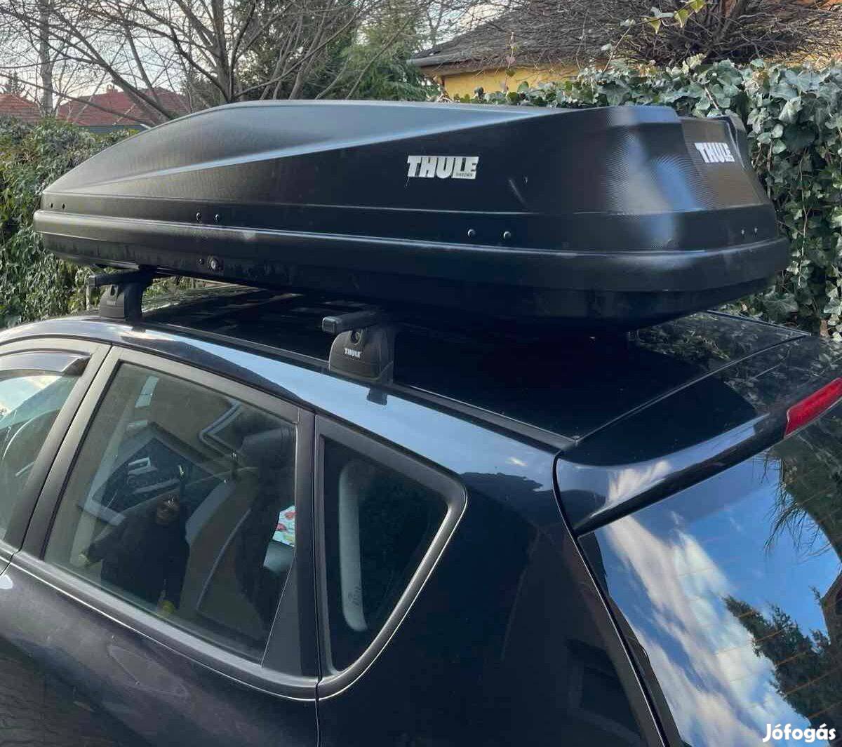 Thule Touring L fekete aeroskin tetőbox