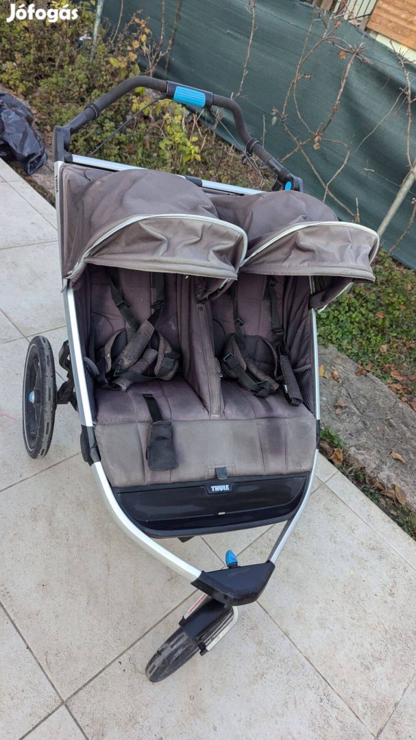 Thule Urban Glide Double futó babakocsi, ikreknek