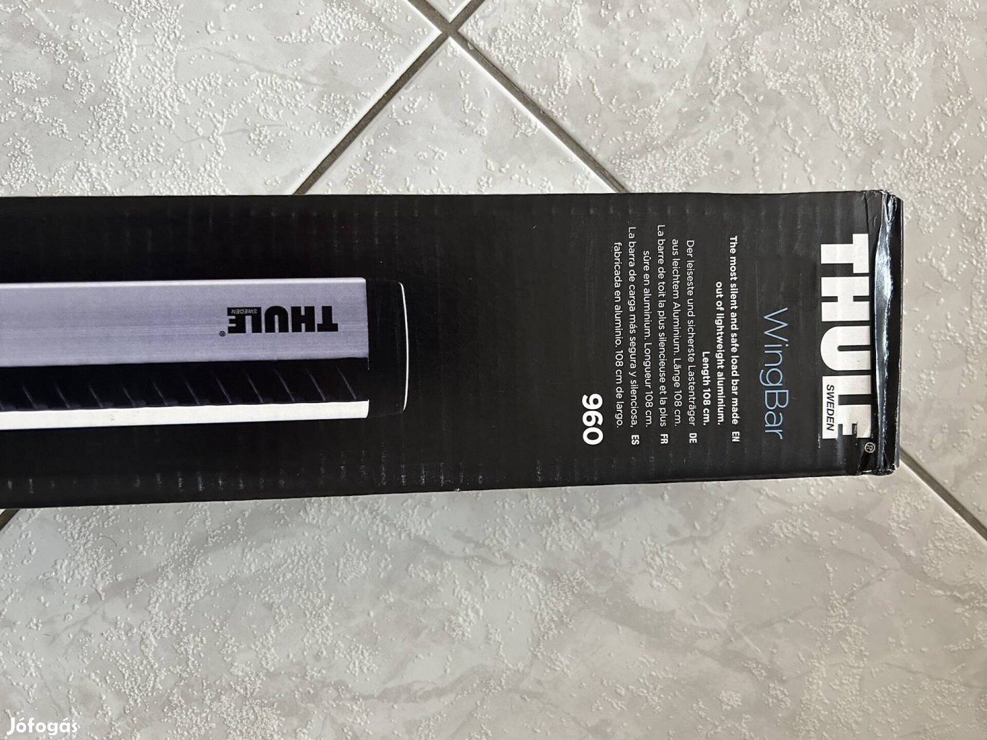 Thule Wingbar tetőcsomagtartó ( a Thule Wingbar Evo elődje )
