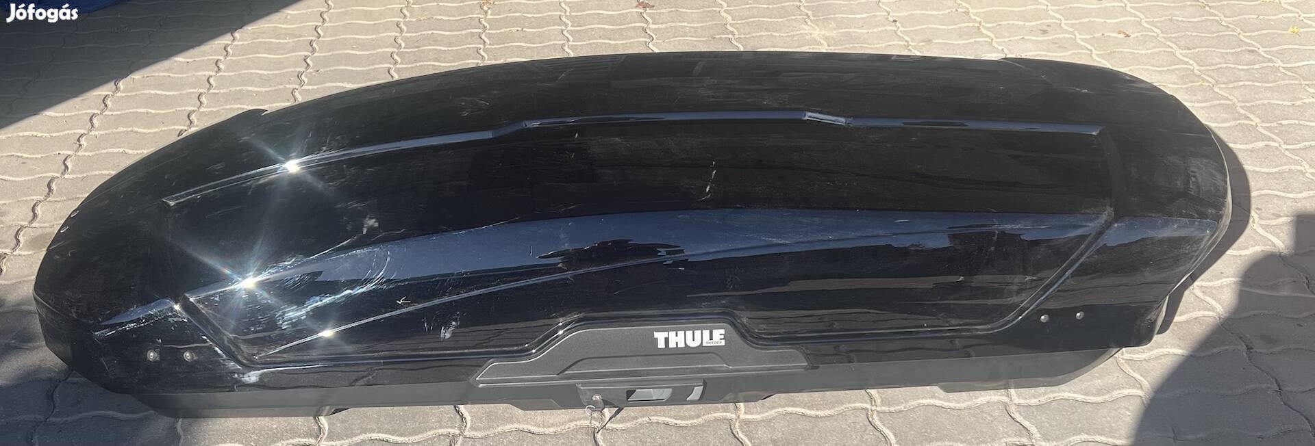 Thule XL fényes fekete tető box 