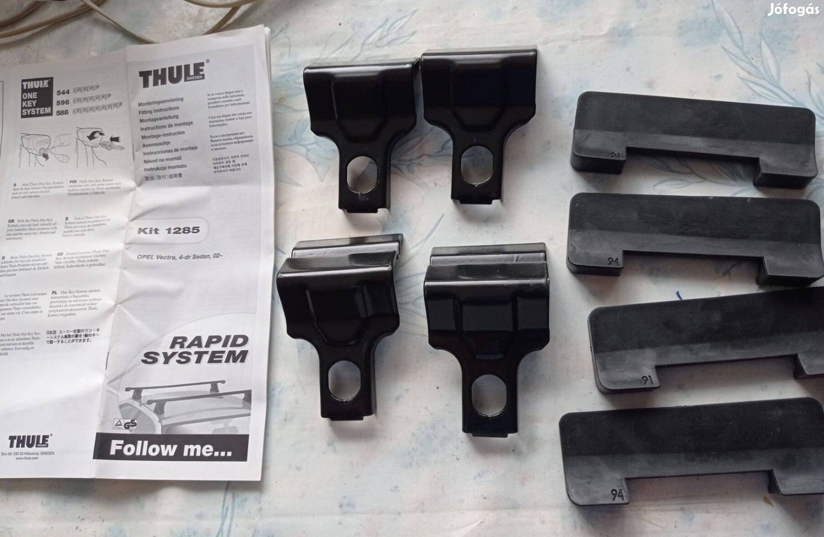 Thule talp kit 1285 Opel vectra