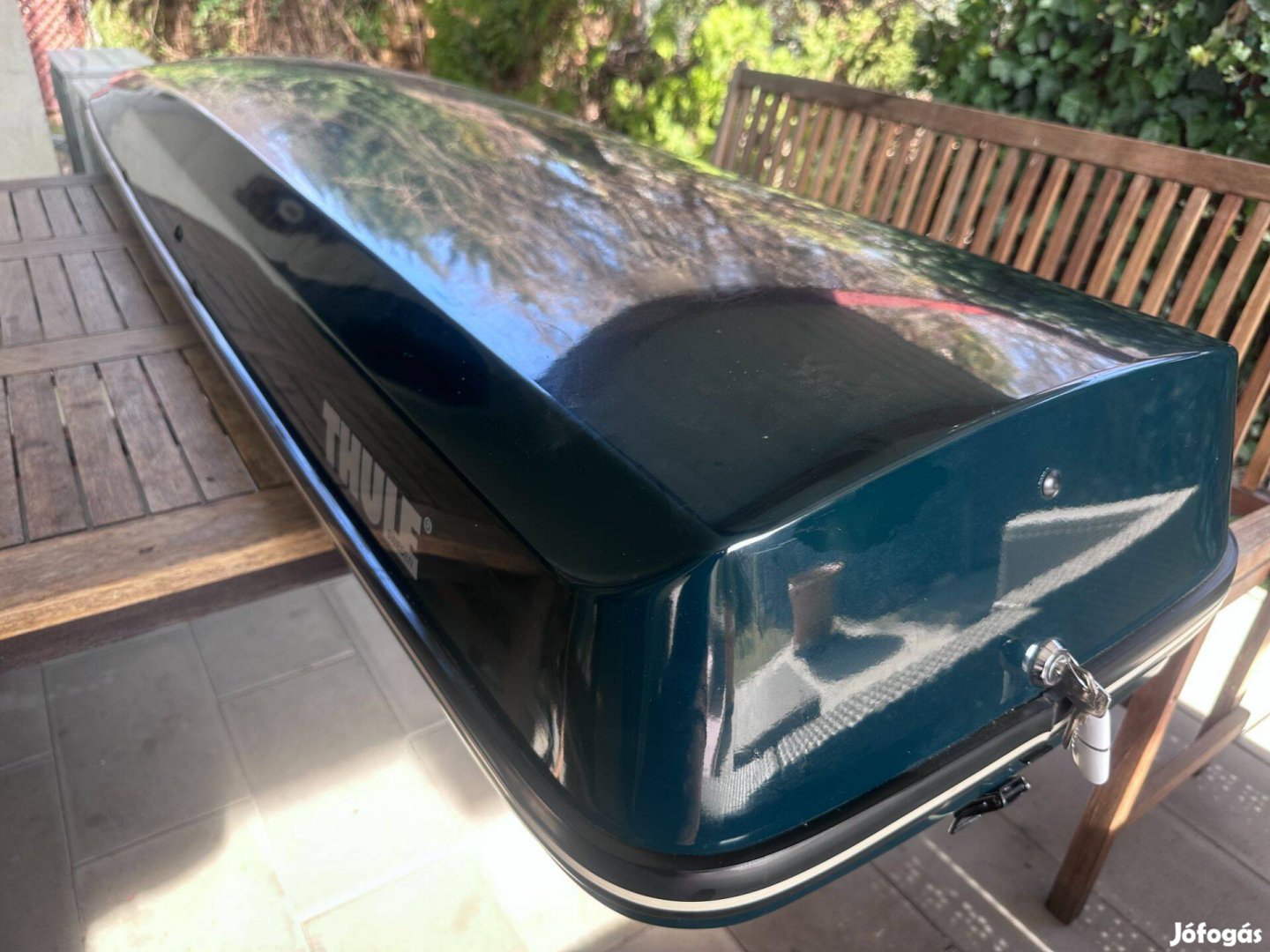Thule tetőbox tetőcsomagtartó 225x55x33 aerodinamikus box