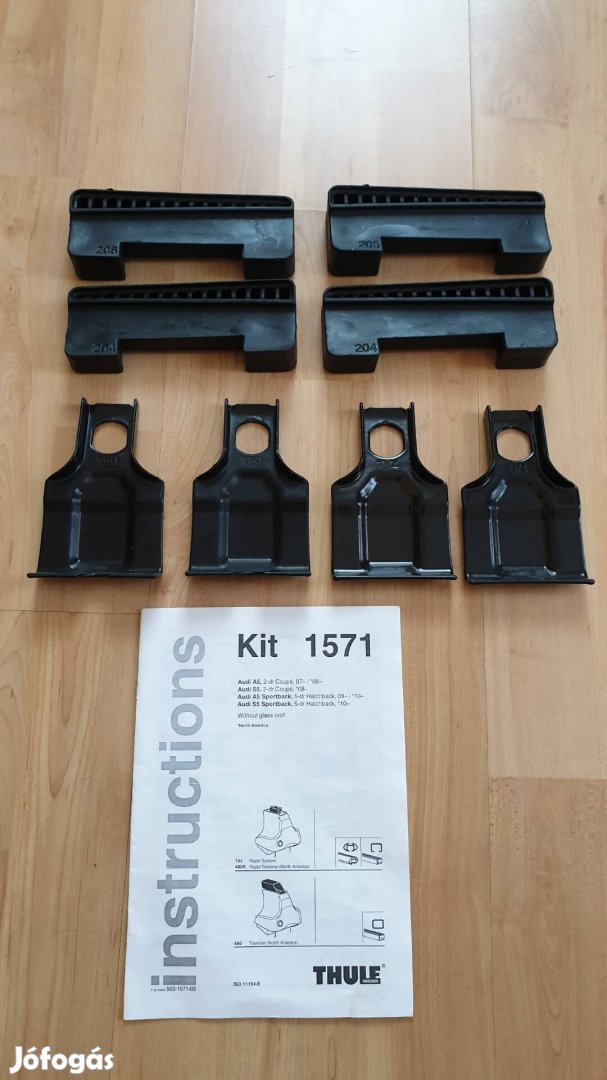 Thule tetőcsomagtartó KIT 1571 Audi A5, S5 eladó