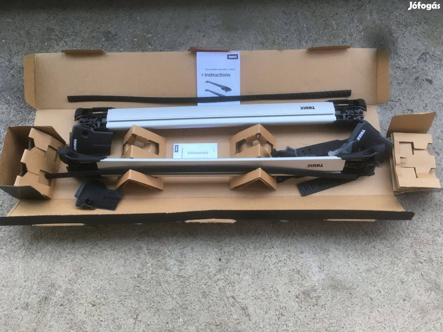 Thule wingbar edge 958X/958XB tetőcsomagtartó Új