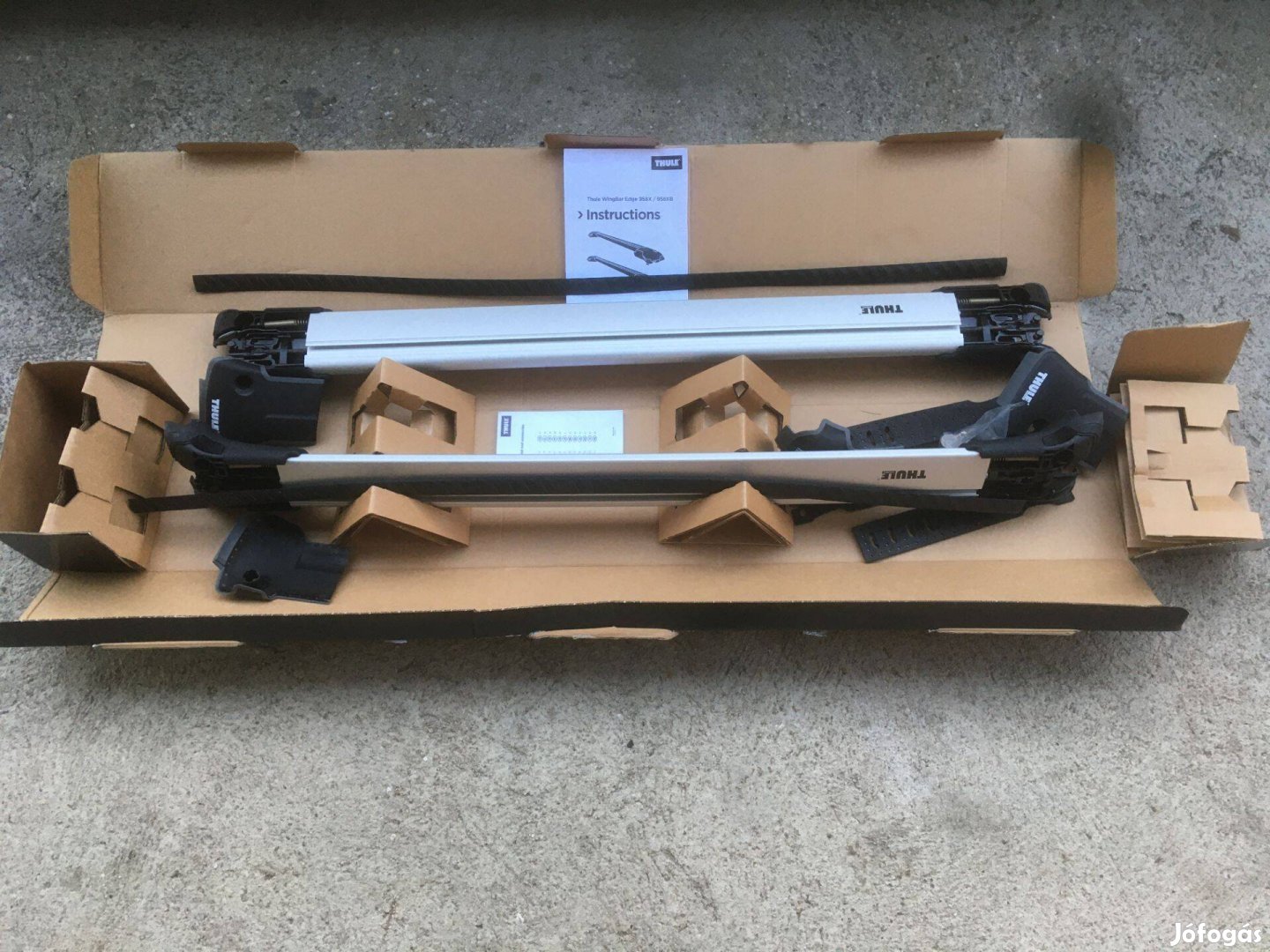 Thule wingbar edge 958X/958XB tetőcsomagtartó Új