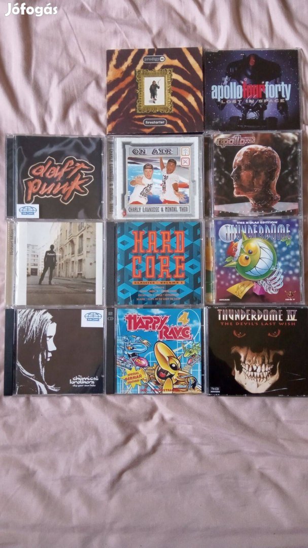 Thunderdome, hardcore és egyéb cd
