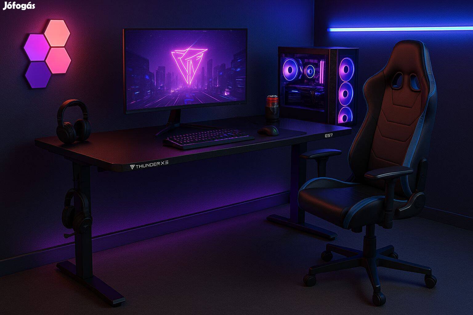 Thunderx3 ED7 gamer asztal
