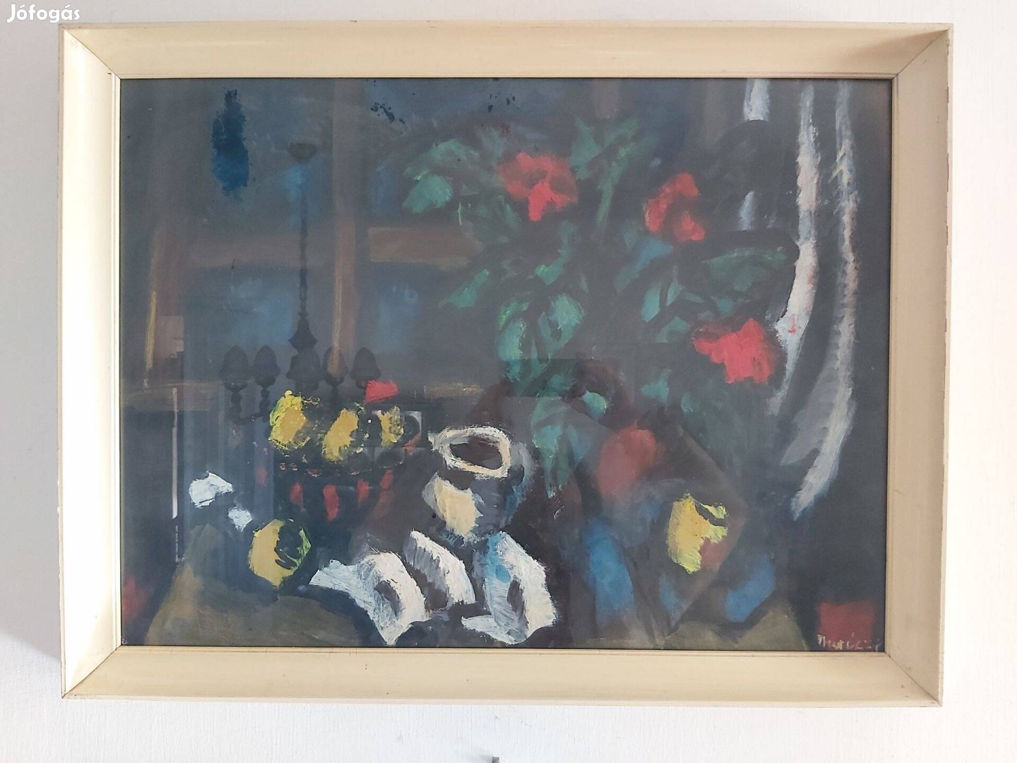Thuróczy Zoltán : Csendélet 86 x 66cm Képcsarnokos