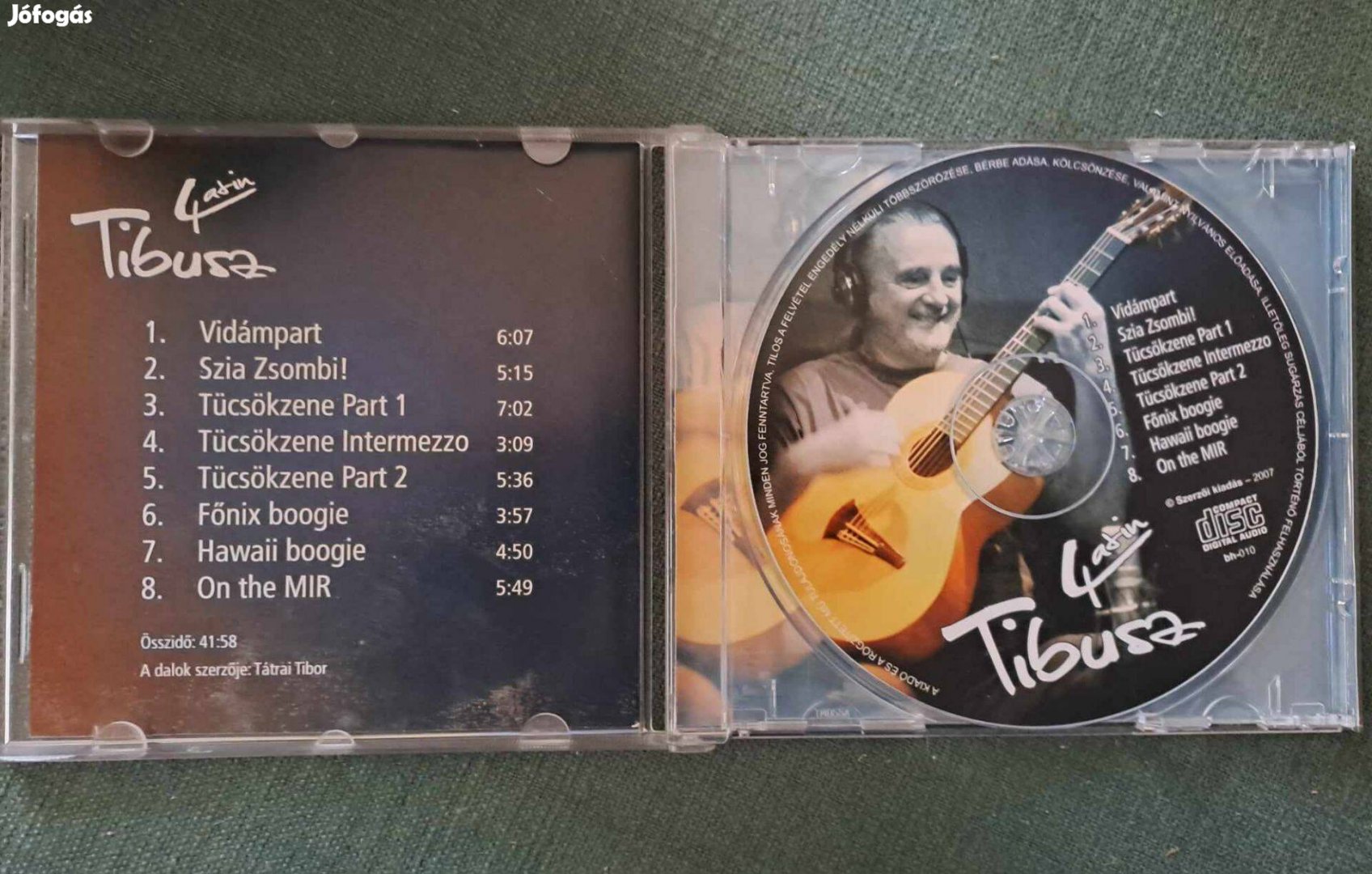 Tibusz - Latin 4 - CD