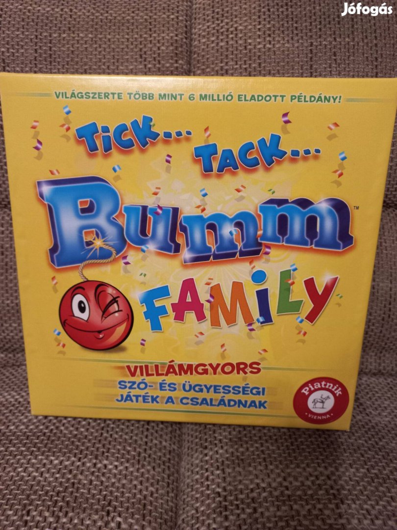 Tick Tack Bumm Family társasjáték