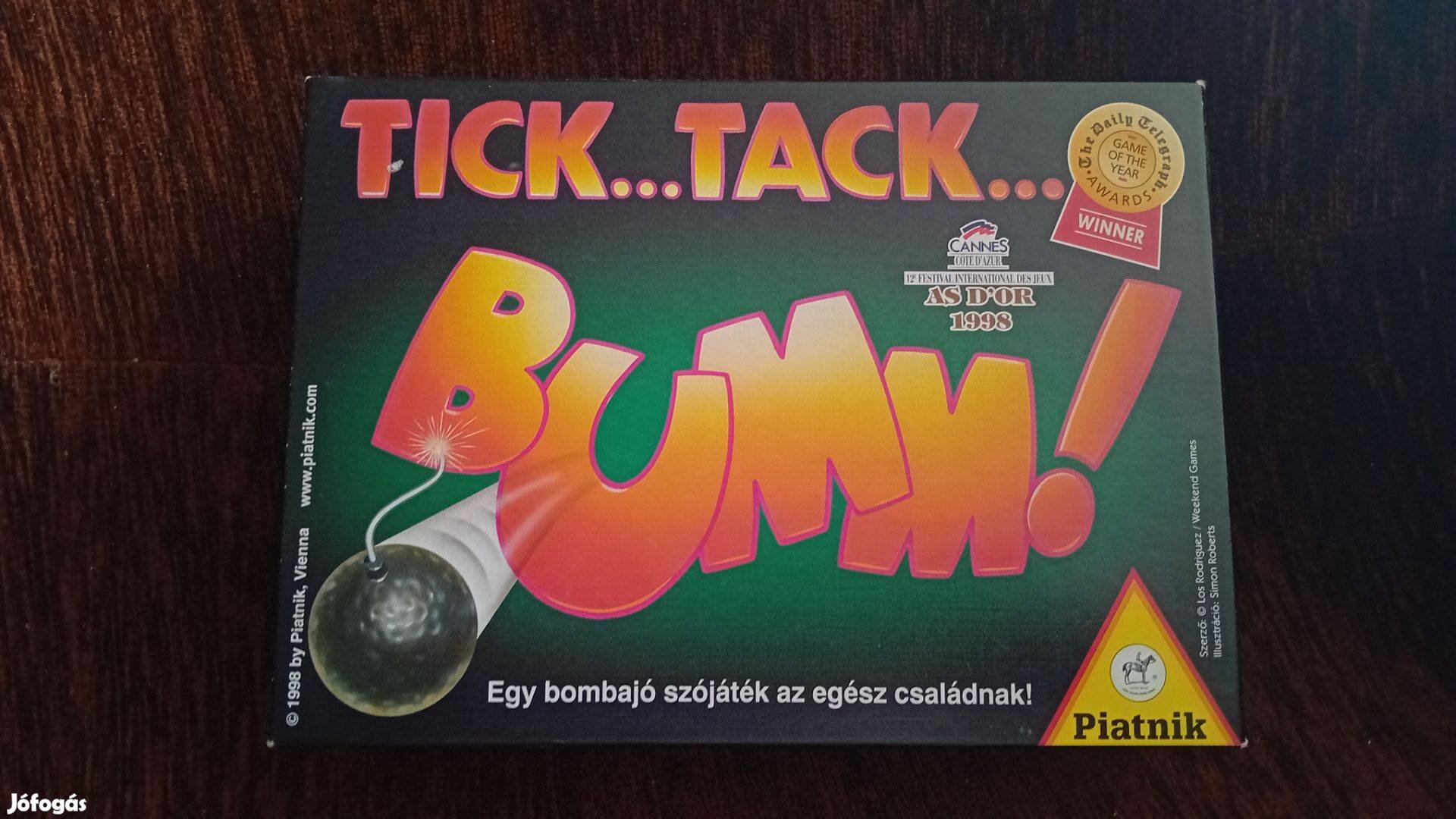 Tick.Tack.Bumm! logikai és kommunikációs társasjáték