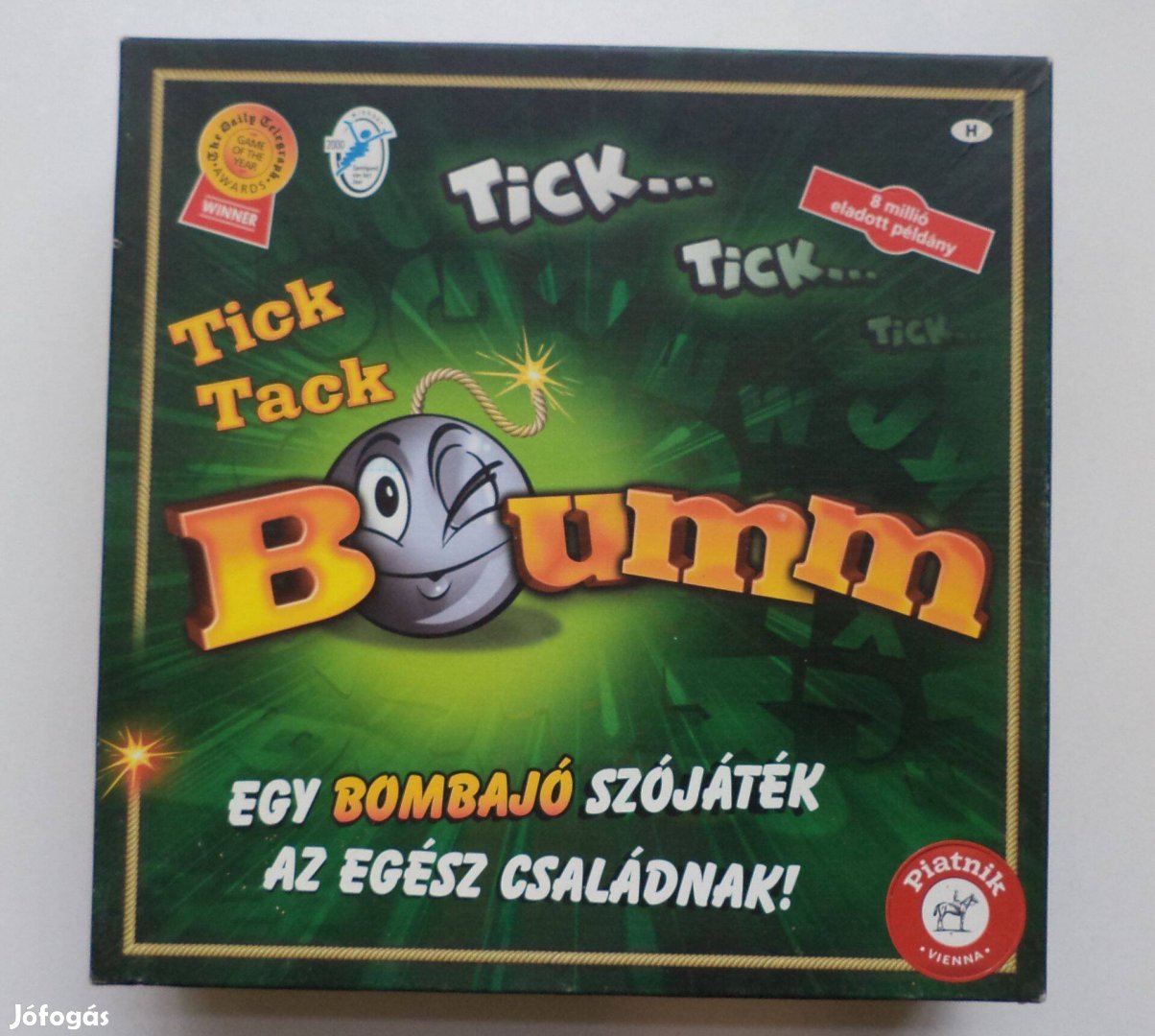 Tick.Tack Bumm /társasjáték,hiánytalan/